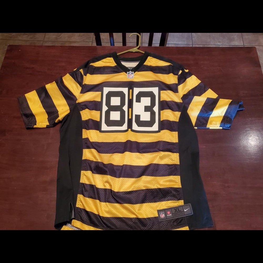 Steelers Bumblebee Throwback Heath Miller Jersey
